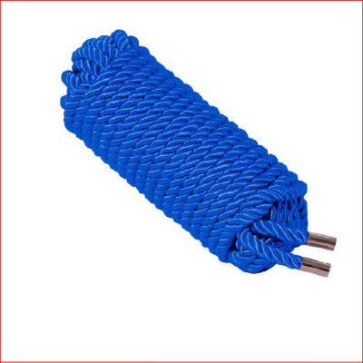 10 Mtr Bondage Satin Rope Blue