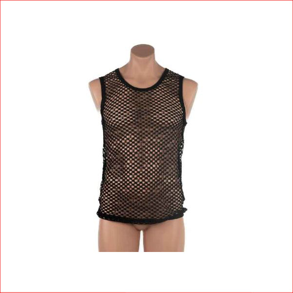 2311 Men's Diamond Mesh Large Black