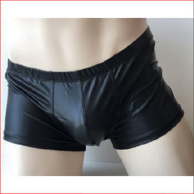 Mens WetLook Short Medium