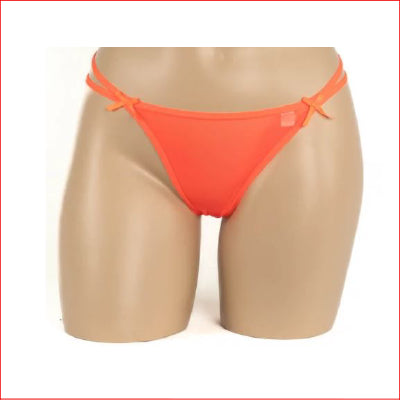Tassel G-String Orange O/S