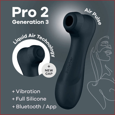 Satisfyer Pro 2 Gen 3 Dark Grey + APP