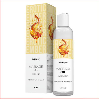 Satisfyer Massage Oil 250 ml Warming