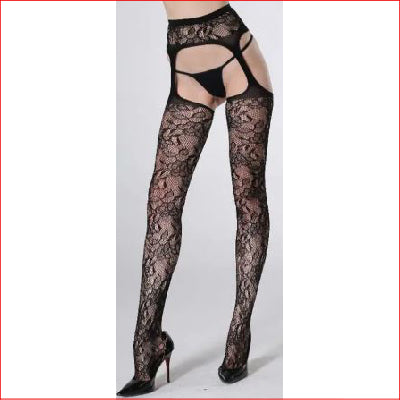 Thigh High w/Garter Stockings