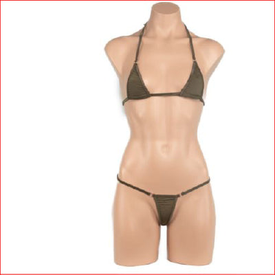 547 Micro Bikini Set Khaki
