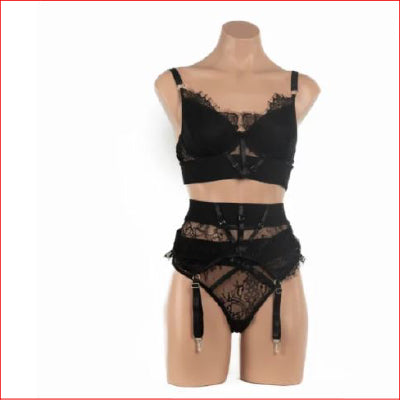 593 Giselle 3 Piece Set Large Black