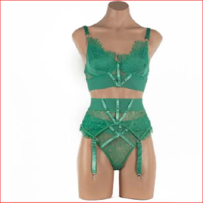 593 Giselle 3 Piece Set 2XLarge Green