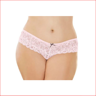 Open Crotch Boy Short Vintage Pink 1X/2X