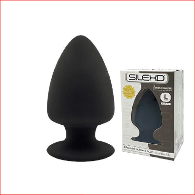 Silexd Anal Plug Large Black