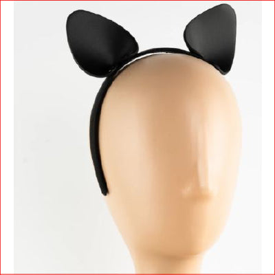 a108 Leather Cat Ears
