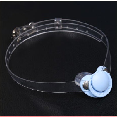 A117 Dummy Mouth Gag Baby Blue