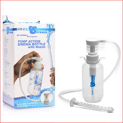 Clean Stream Pump Action Enema Bottle