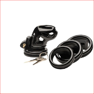Master Series Hard Stop Double Ring Chastity