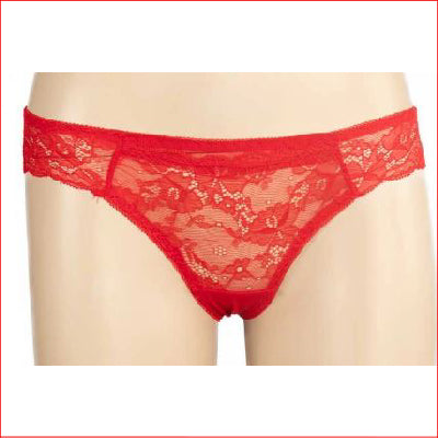 2000u Alison Lace Brief Red