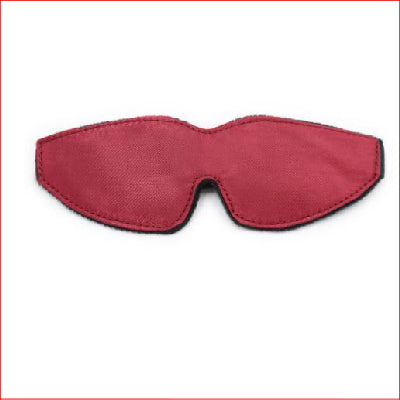 B104 Satin Blindfold Red