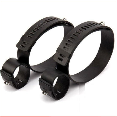 Wrist & Thigh Faux Leather Restraints