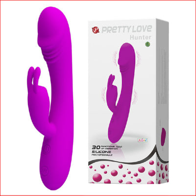 Pretty Love Hunter Rech 30 Func/Vibrator