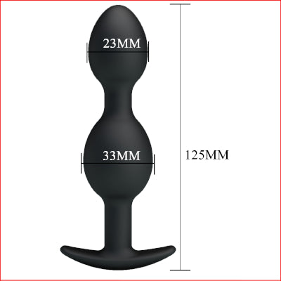 Pretty Love Silicone Anal Balls 4.92"