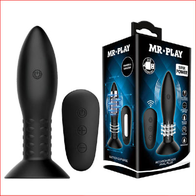 Mr Play Rotation Beads Anal Plug