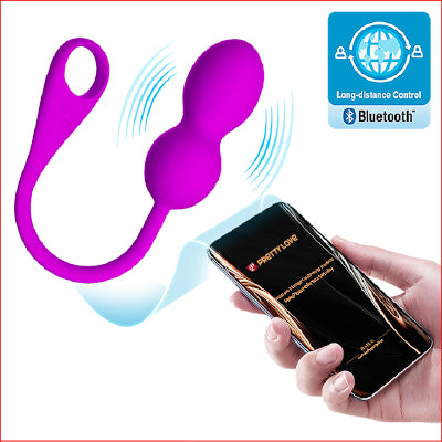 Pretty Love Elvira Kegel Ball + APP Purple