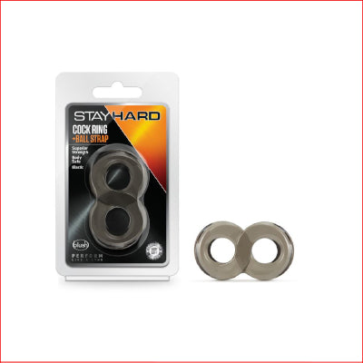 Stay Hard Cock Ring + Ball Strap