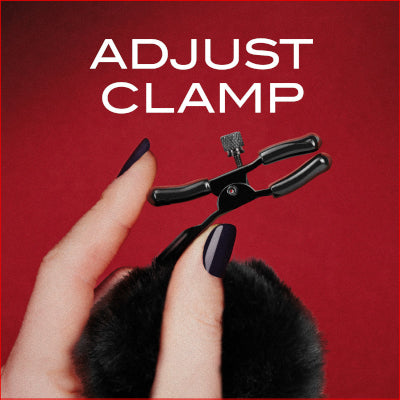 Noir Pom Adjustable Clamps
