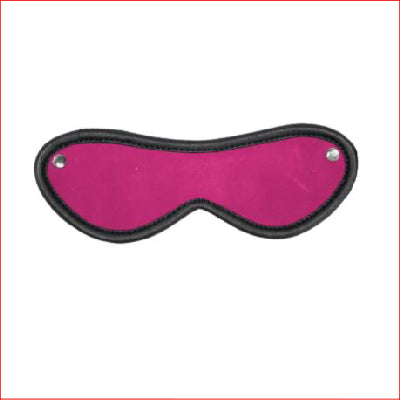 Pink Suede/Velvet Blindfold