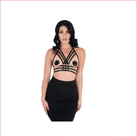 Strappy Bra 0340 Black
