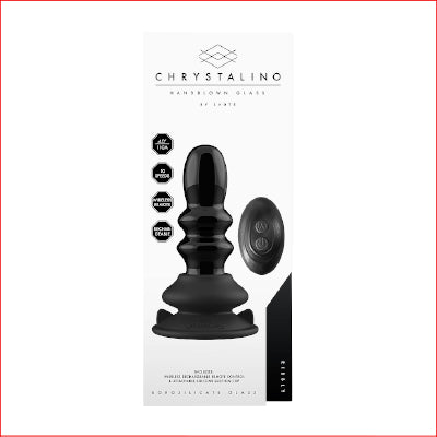 Chrystalino Ribbly Glass Vibrating