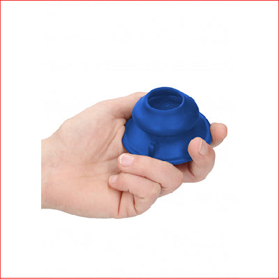 Chrystalino Silicone Suction Cup Blue