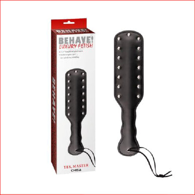 Behave! Yes, Master Paddle