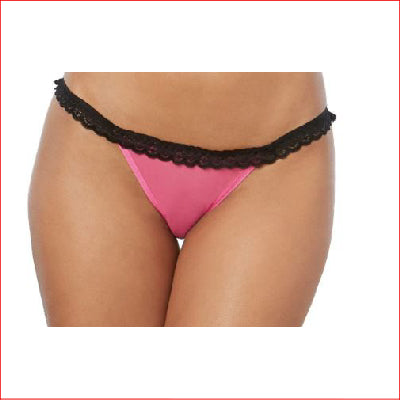 Open Back Heart Pants Hot Pink Smalll