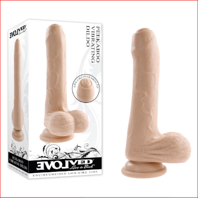 Evolved Peek a Boo Vibrating Dildo