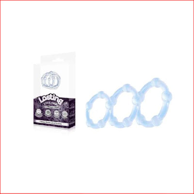 Lasting Love Ring 3 Piece Set Clear