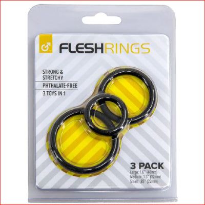 Fleshlight Flesh Rings 3pk