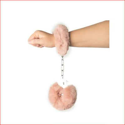 Fluffy Handcuffs Blush