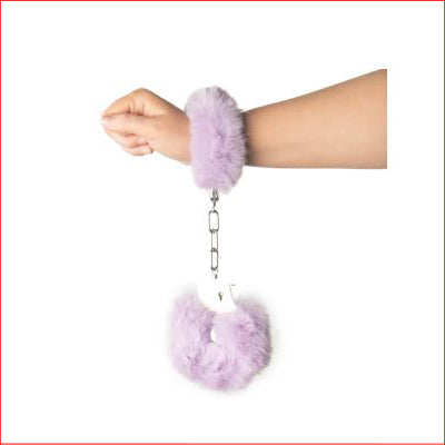 Fluffy Handcuffs Lilac