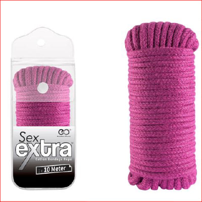 Sex Extra 10 m Cotton Rope Pink