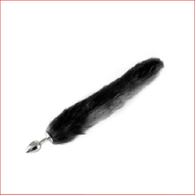 Small Plain Black Foxtail