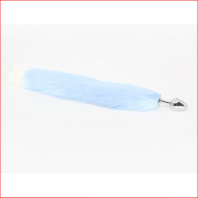 Foxtail Blue with White Tip Small