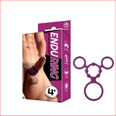 Enduring Triple with Ball Stretcher Purple