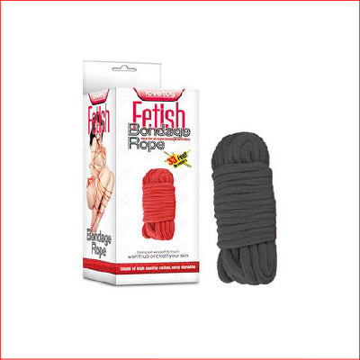 Fetish Bondage Rope Black