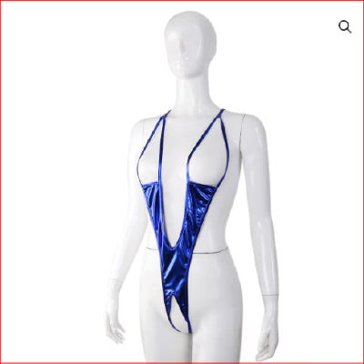 4236 GirlKini Wetlook BlueOS
