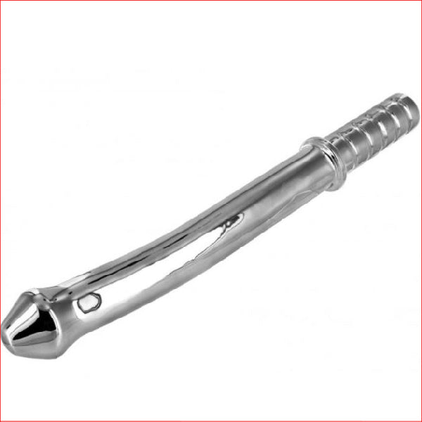 Stainless Steel Phalic Baton Dildo