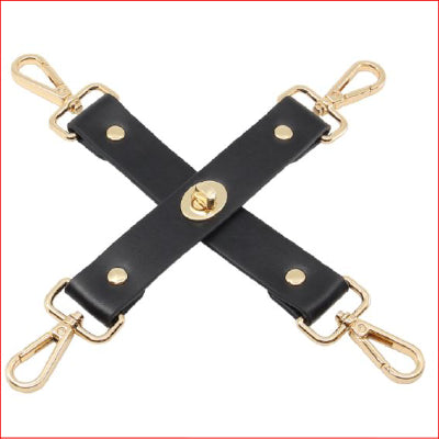 Faux Leather Restraints Joins Hogtie