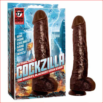 Cockzilla 17" Dong Black