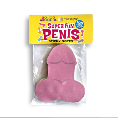 Super Fun Penis Sticky Notes