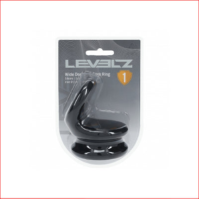 LEVELZ - Wide Double O Ring Large Black