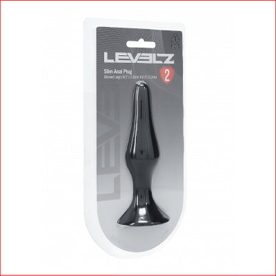 LEVELZ - Slim Silicone Anal Plug Large