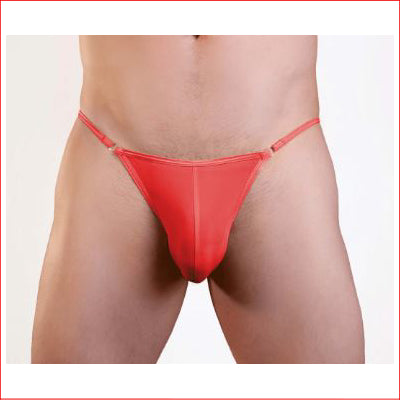 Mens Lycra G-String Red S/M