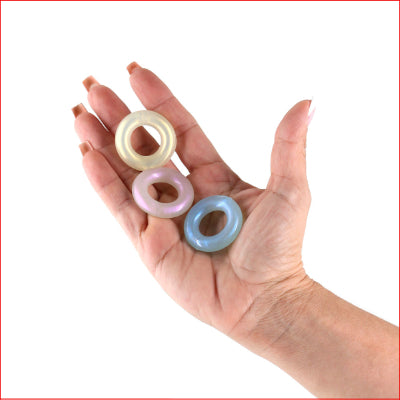 Fantasia - Stamina Rings - Multicolour 3pk